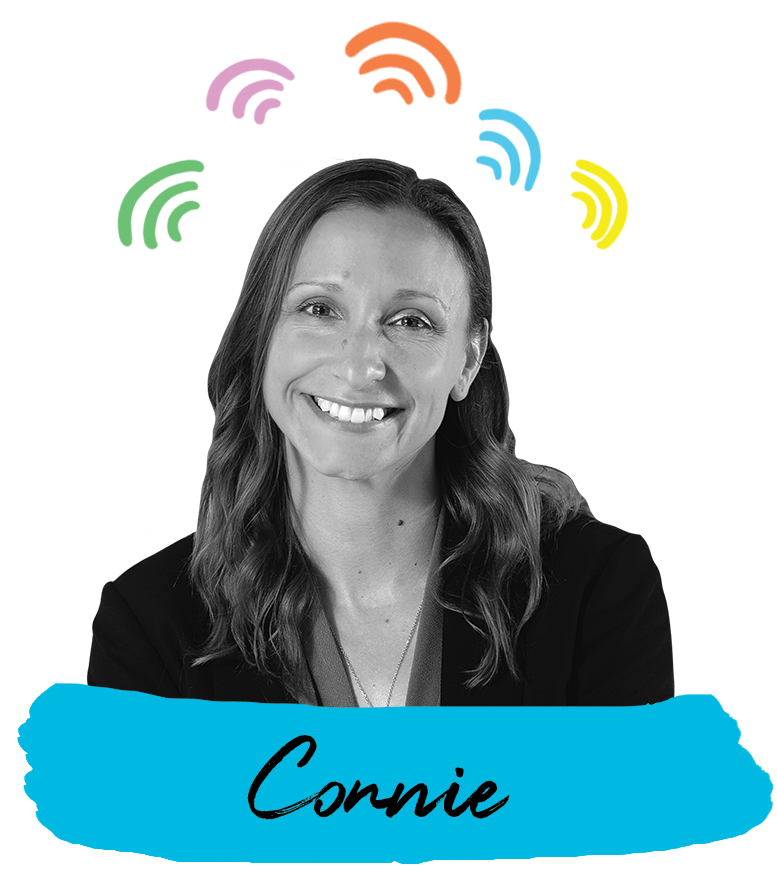 Connie-Customer-Love-Code-Red-BW-Rings