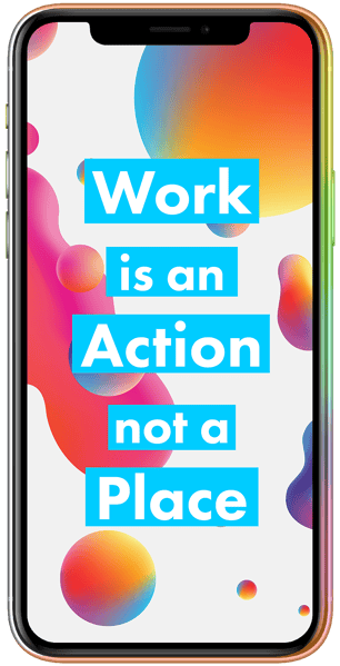 work-is-an-action-iphone-3